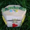 My 1st Box ~ A keepsake box to hold treasures such as a child's first lock of hair.